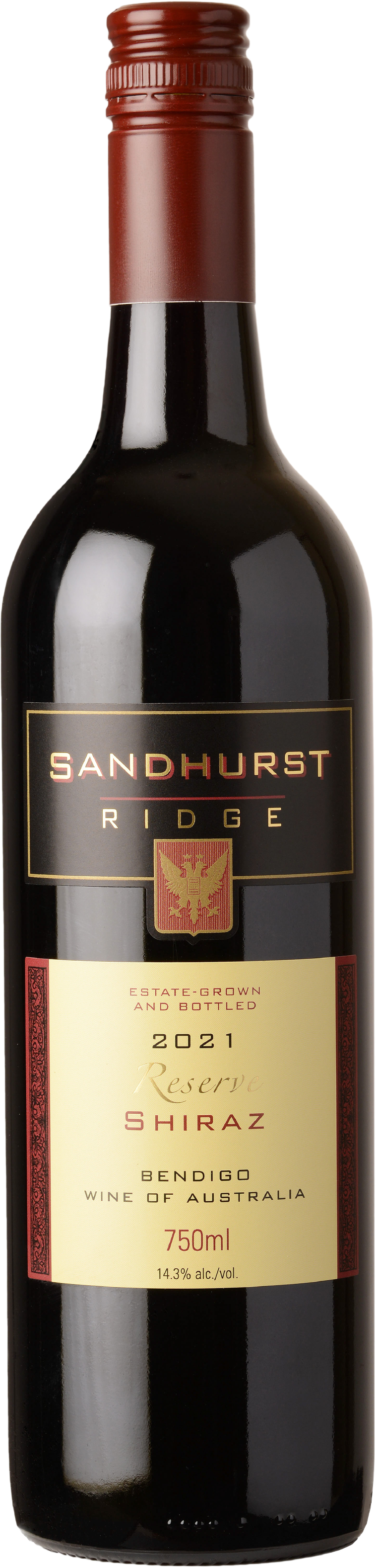 Sandhurst Ridge Reserve Shiraz 2021 Bendigo